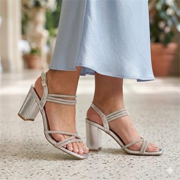 REDZ 3132 1 SANDAL - SILVER